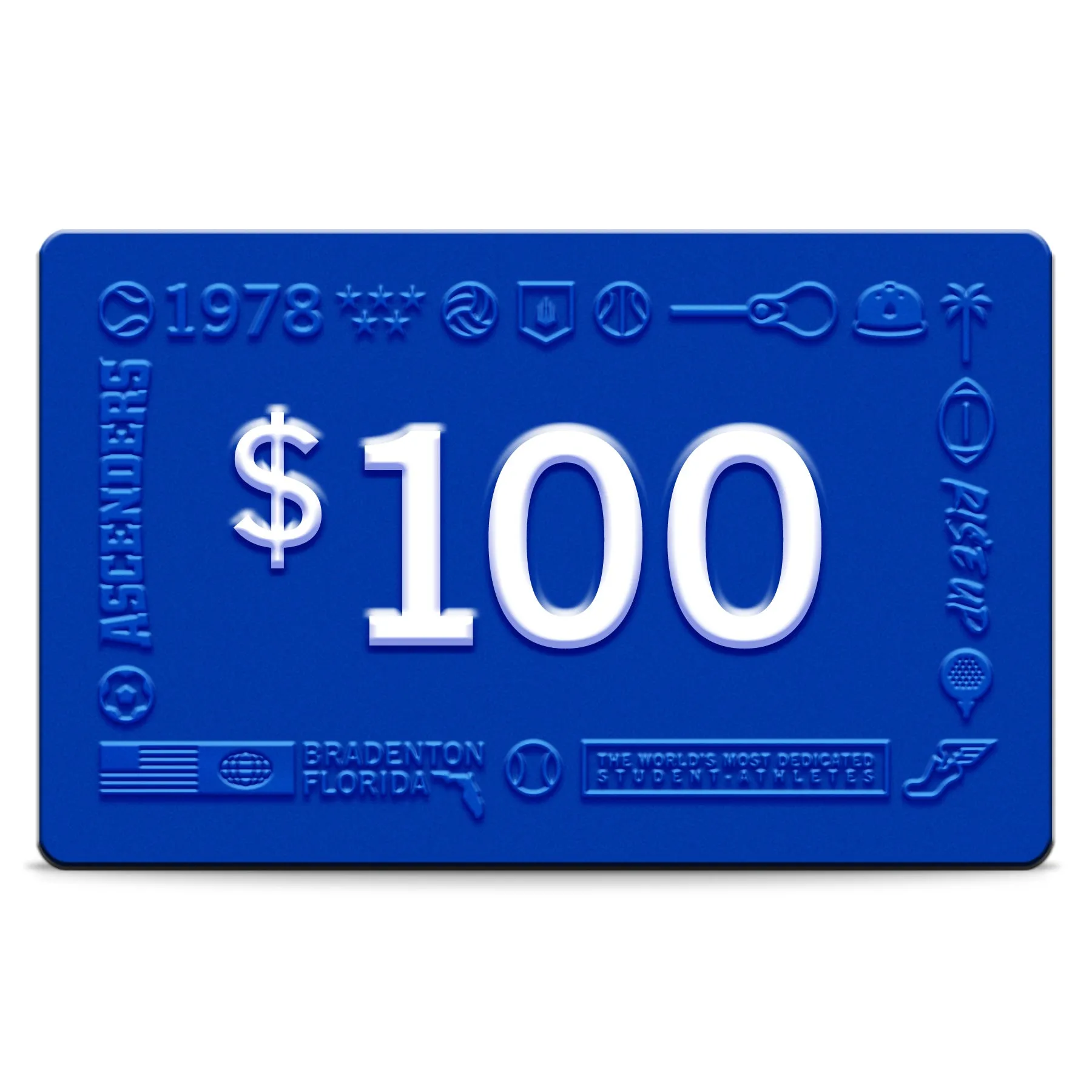 $100 Promotional Certificate