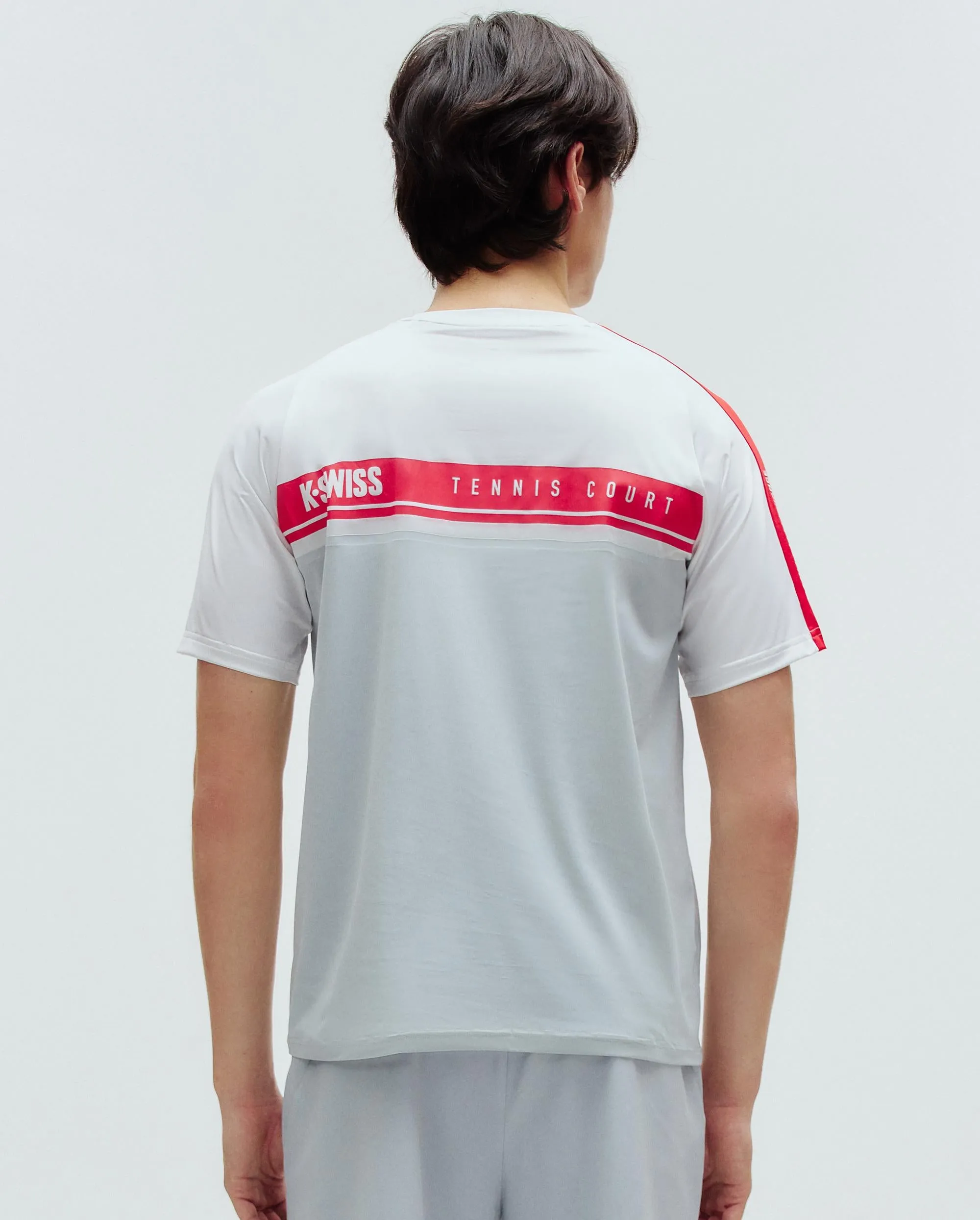 1010678-155 | COURT SHORT SLEEVE T-SHIRT | WHITE/MISC