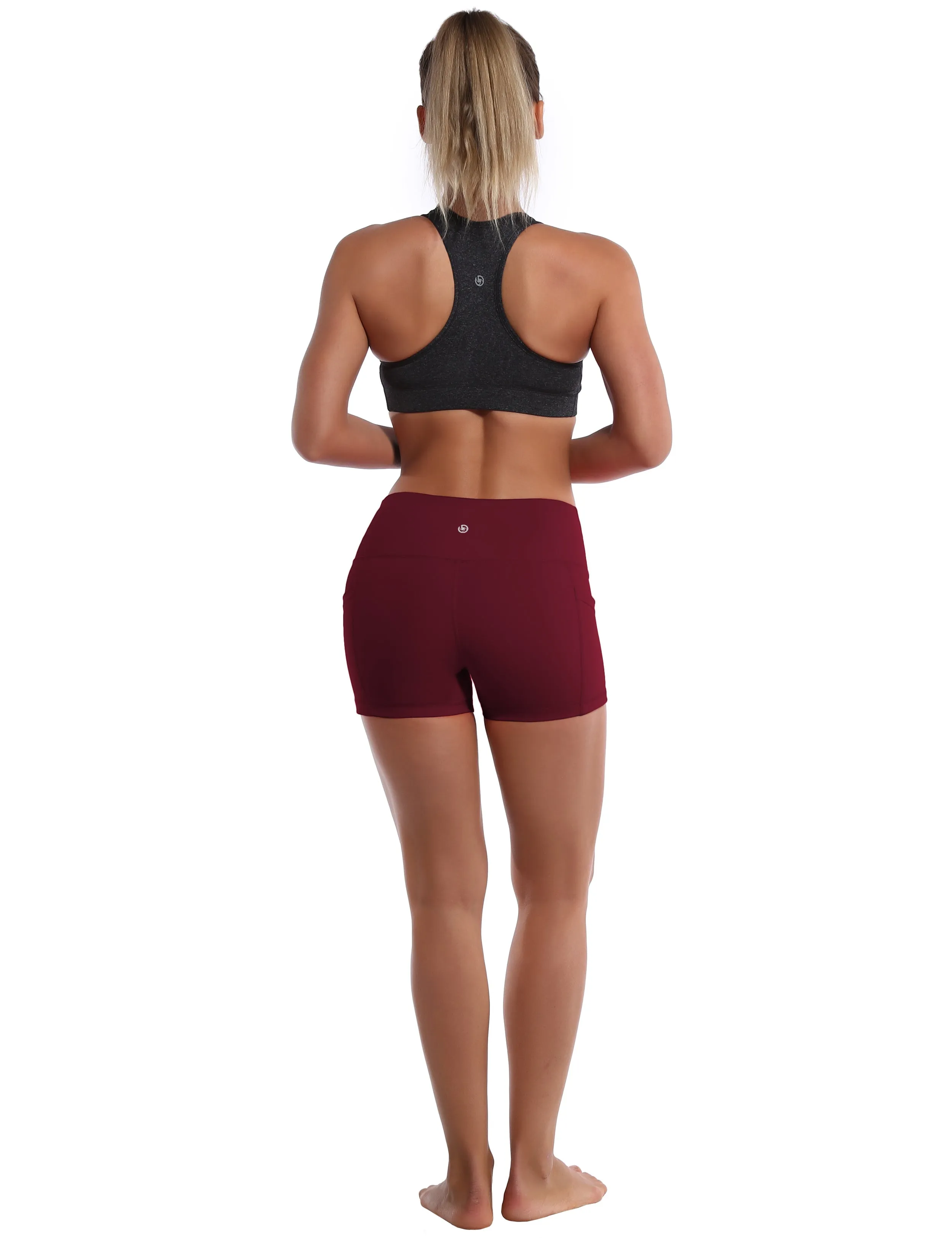 2.5" Side Pockets Golf Shorts cherryred_Golf