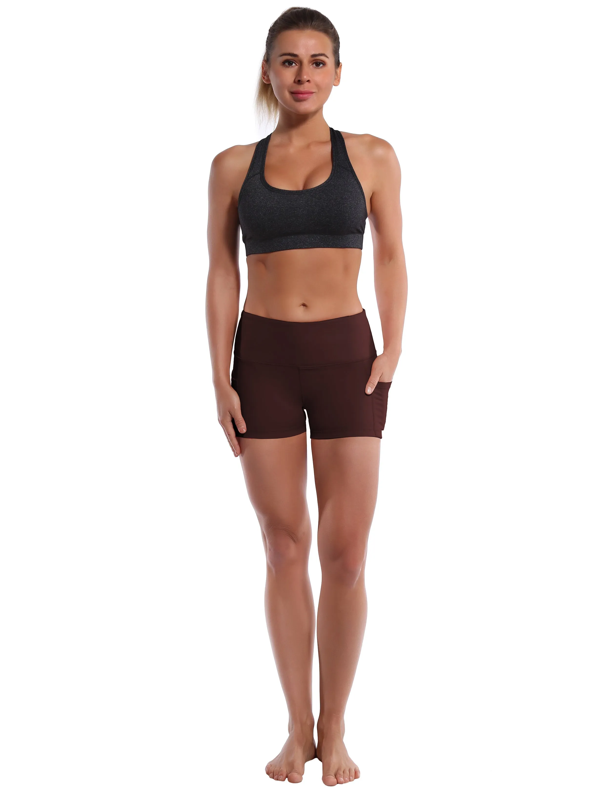 2.5" Side Pockets Golf Shorts mahoganymaroon_Golf