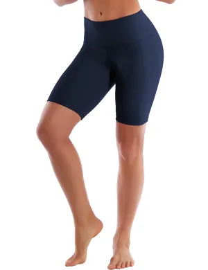 8" High Waist Jogging Shorts darknavy_Jogging