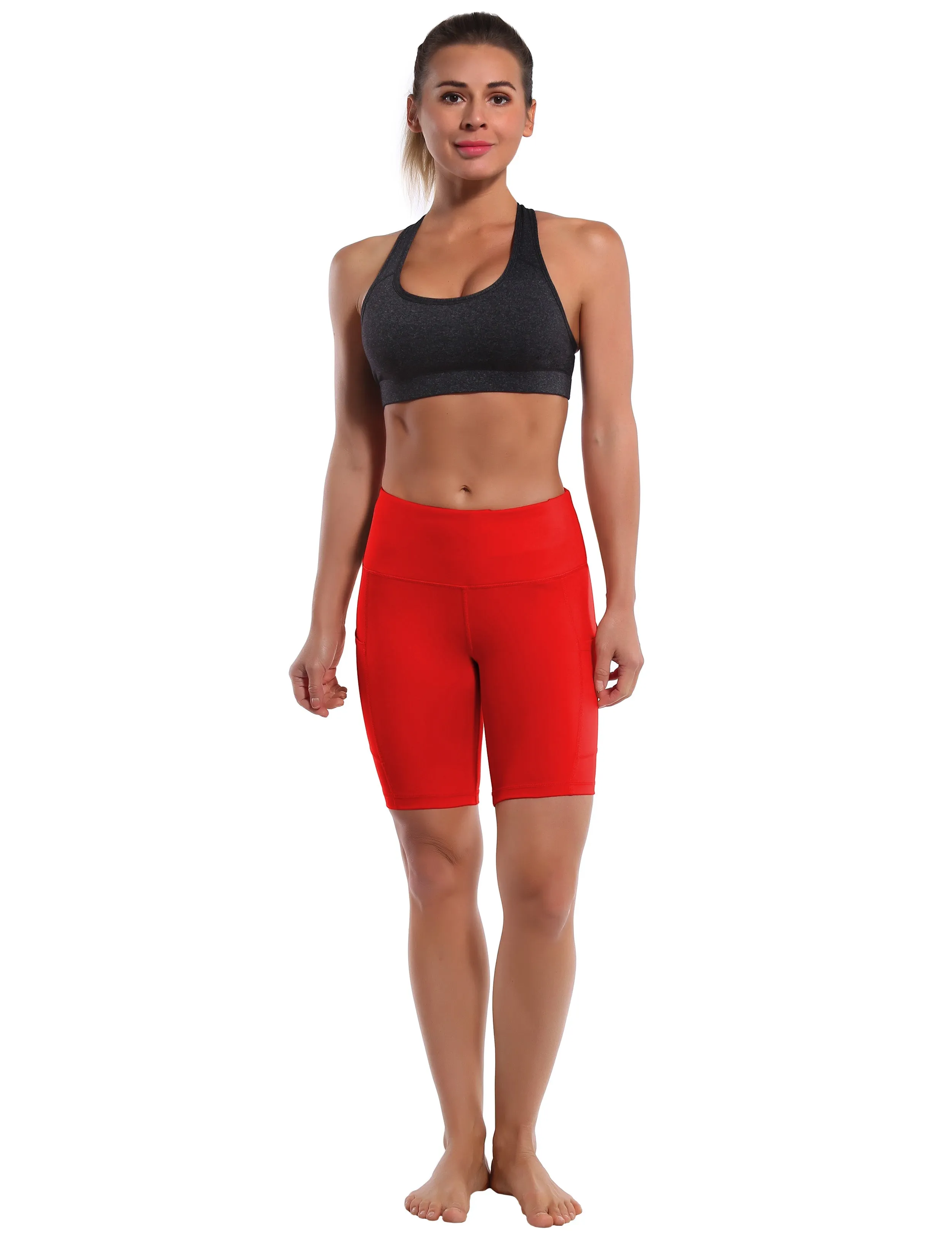8" Side Pockets Golf Shorts scarlet_Golf