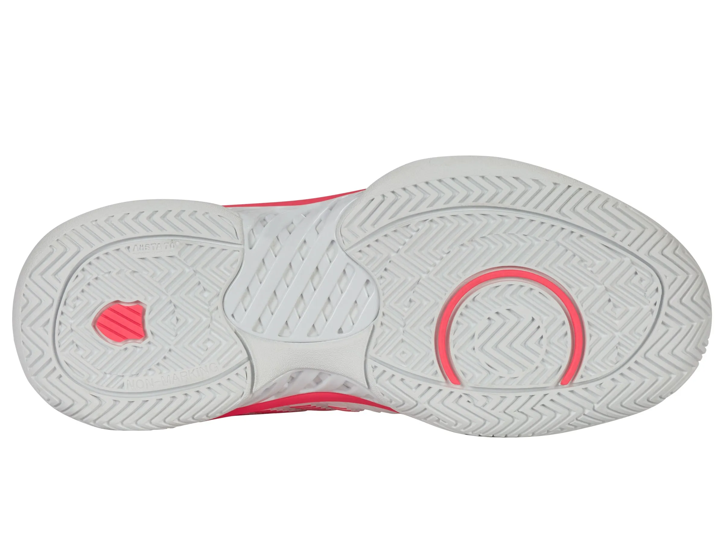 96613-182-M | HYPERCOURT EXPRESS 2 | WHITE/ORCHID PETAL/NEON BLAZE
