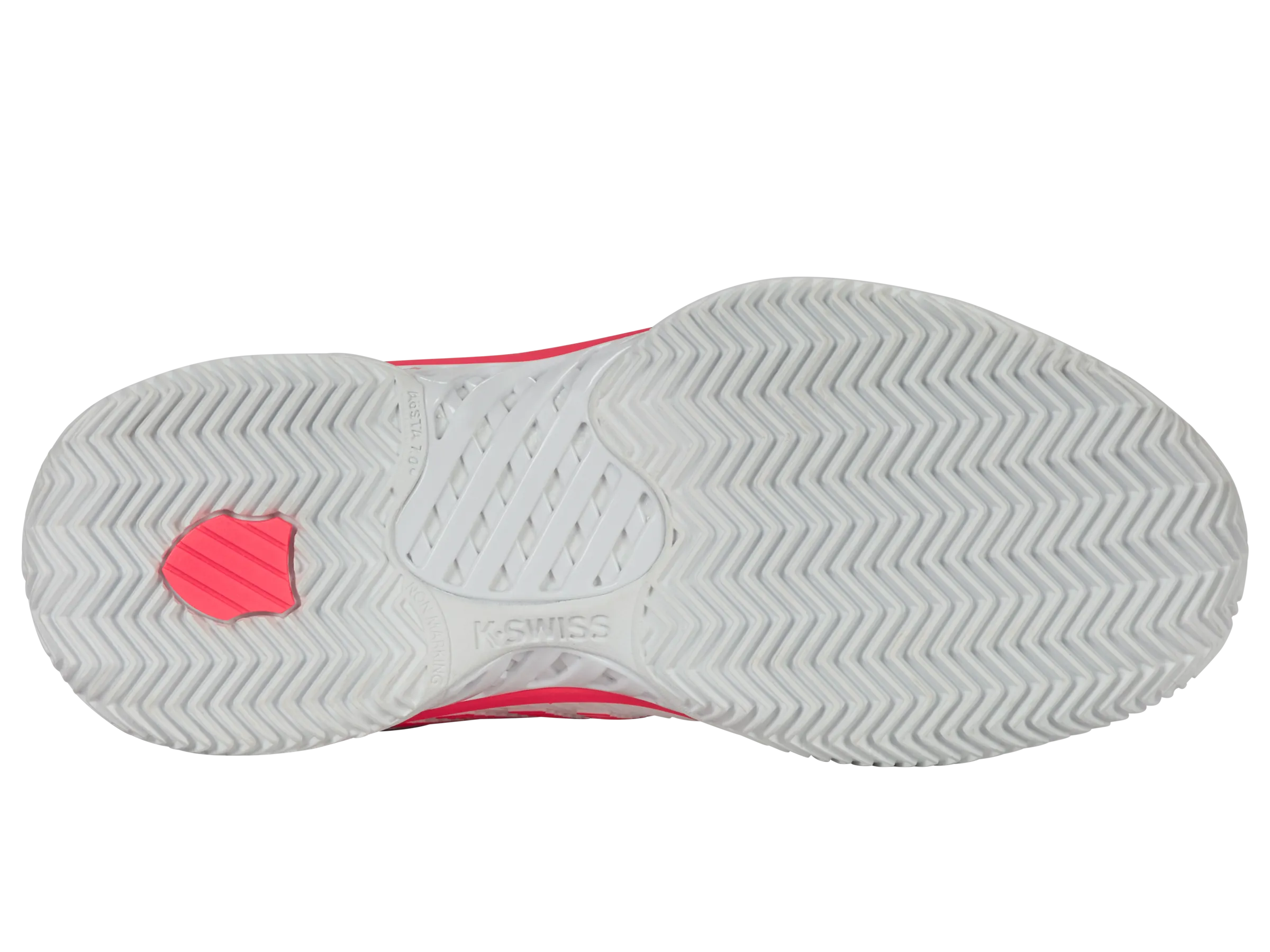 96614-182-M | HYPERCOURT EXPRESS 2 CLAY | WHITE/ORCHID PETAL/NEON BLAZE
