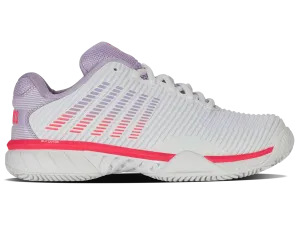 96614-182-M | HYPERCOURT EXPRESS 2 CLAY | WHITE/ORCHID PETAL/NEON BLAZE