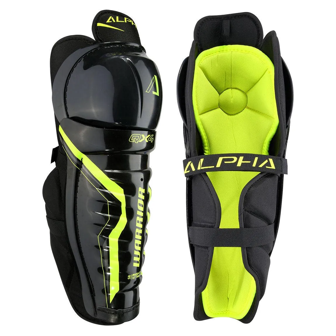 Alpha QX4 Shin Guards - Senior