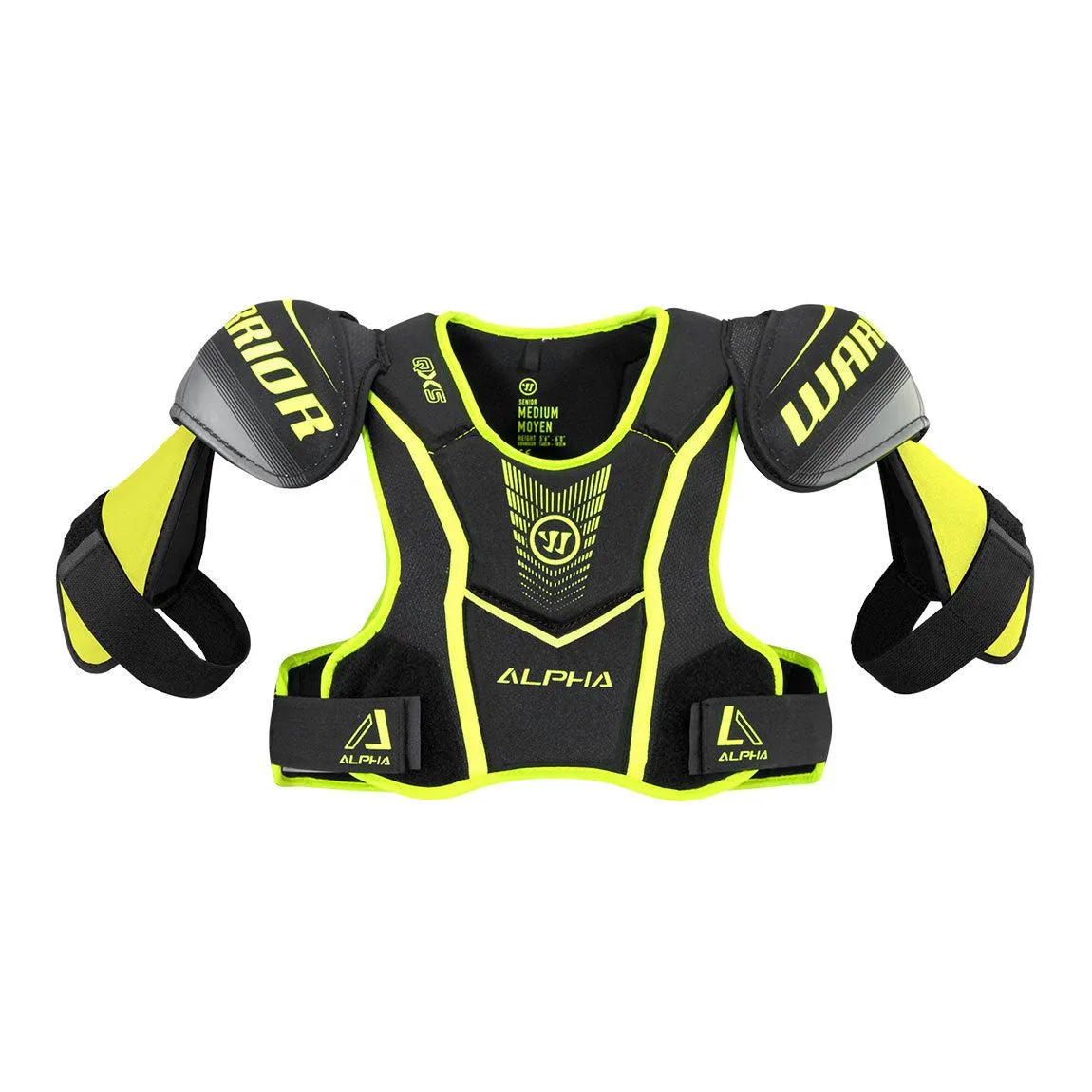 Alpha QX5 Shoulder Pads - Senior