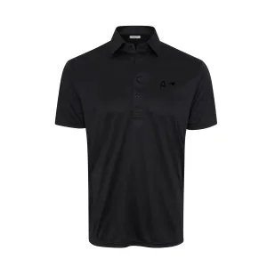Arrow McLaren Semi-Spread Collar Polo Black