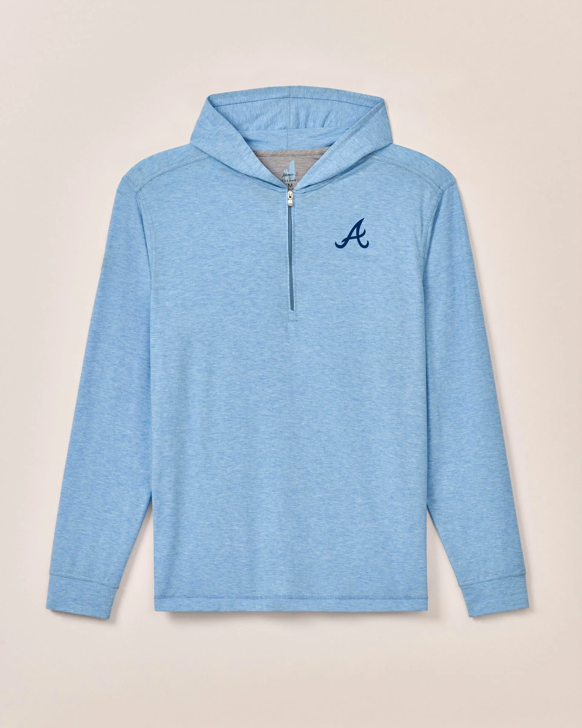 Atlanta Braves Welsey Performance 1/4 Zip Hoodie