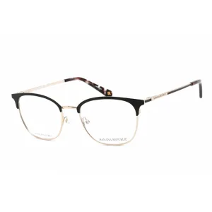 Banana Republic Women's Eyeglasses - Black and Gold Metal Frame | ISADORA 02M2 00