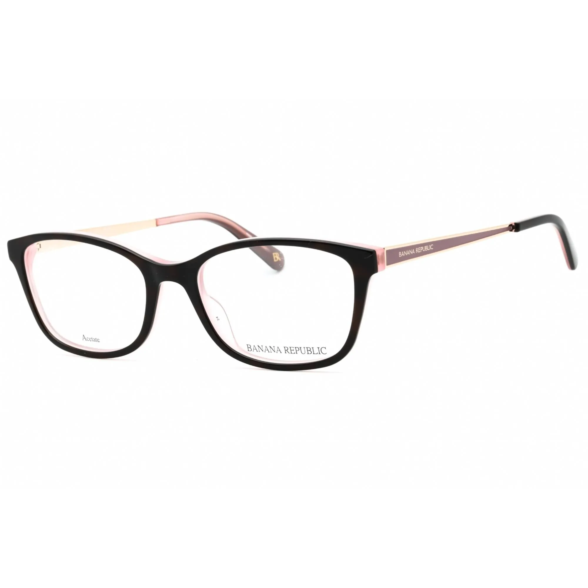 Banana Republic Women's Eyeglasses - Brown Havana Pink Cat Eye | CATERINA 0S0R 00
