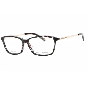 Banana Republic Women's Eyeglasses - Green Havana Rectangular Frame | CATE/N 0EO3 00