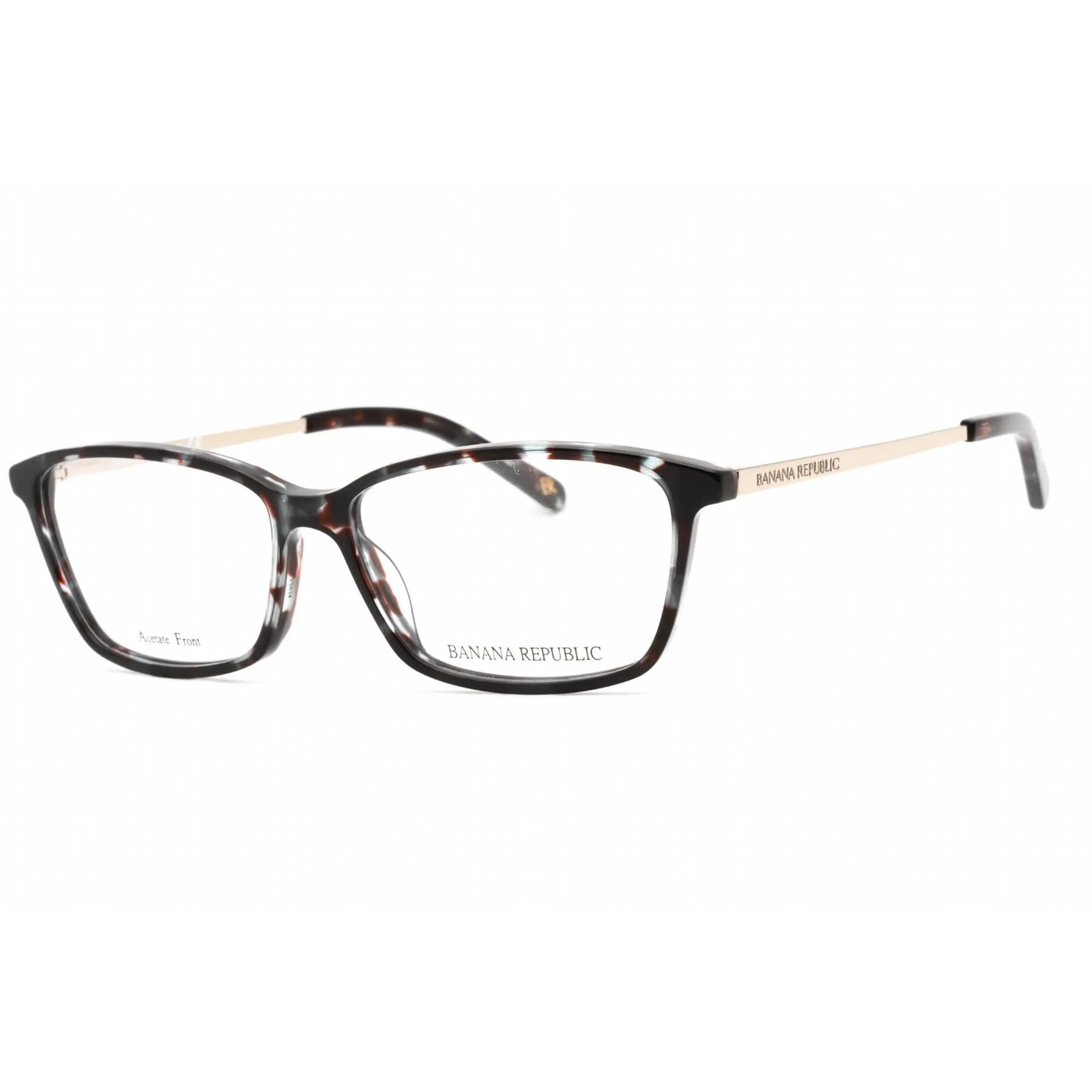 Banana Republic Women's Eyeglasses - Green Havana Rectangular Frame | CATE/N 0EO3 00