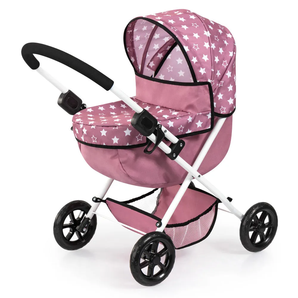 Bayer Design Cozy 3-Piece Dolls Playset - Pink, White, Stars