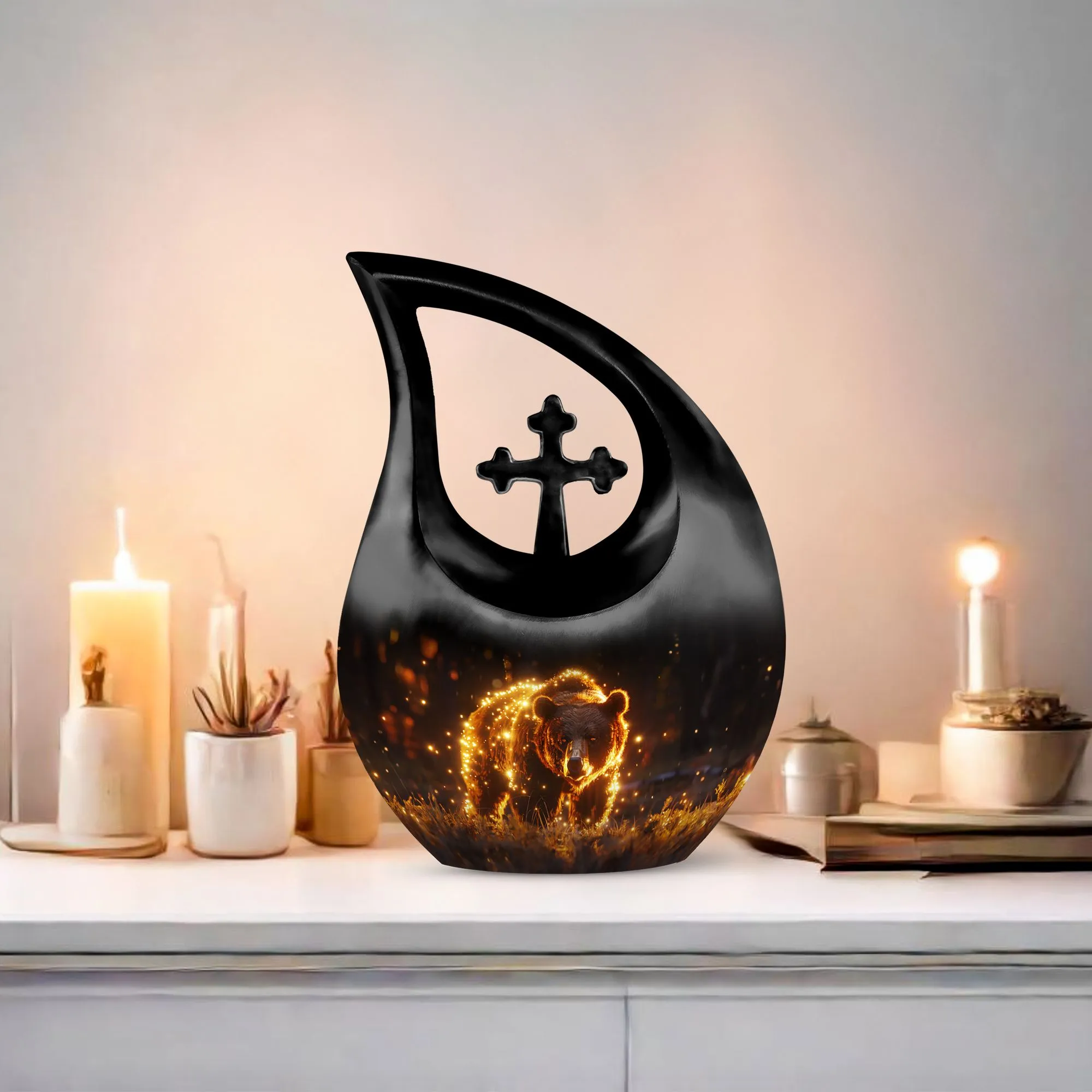 Bear Urn: Commemorate your Loved Ones with Customized Ash Urn