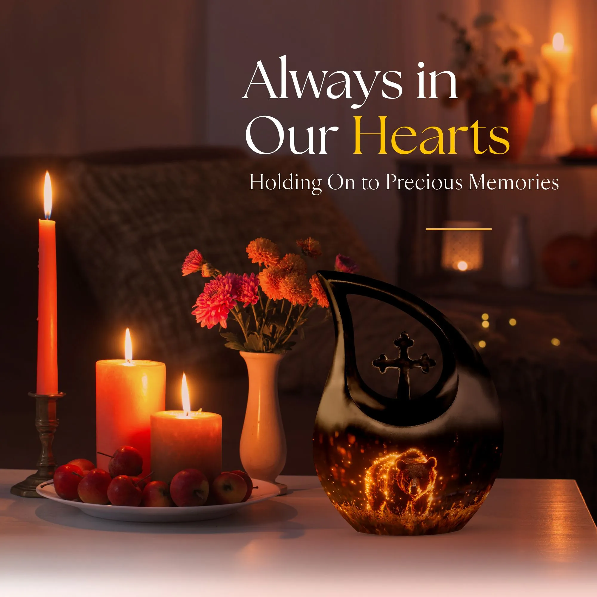 Bear Urn: Commemorate your Loved Ones with Customized Ash Urn