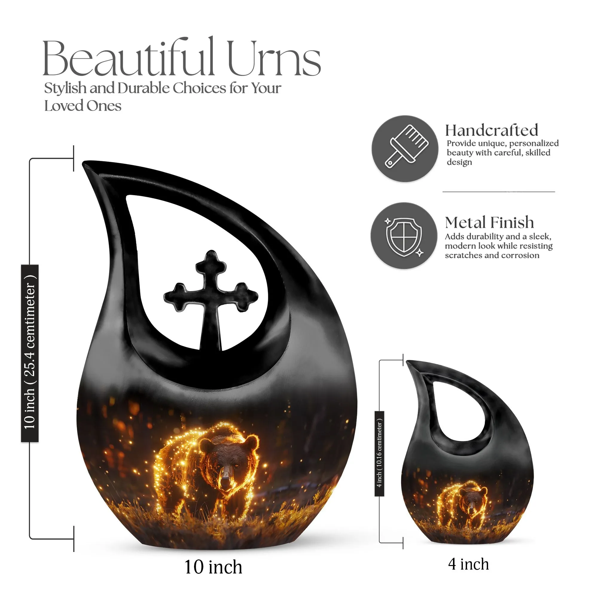Bear Urn: Commemorate your Loved Ones with Customized Ash Urn