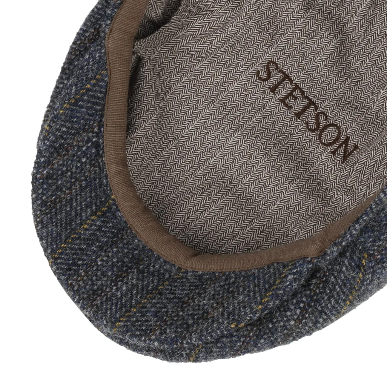 Belfast Classic Wool Flat Cap by Stetson