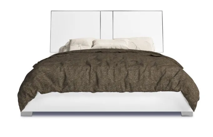 Bianca 3-Piece King Bed - White Lacquer