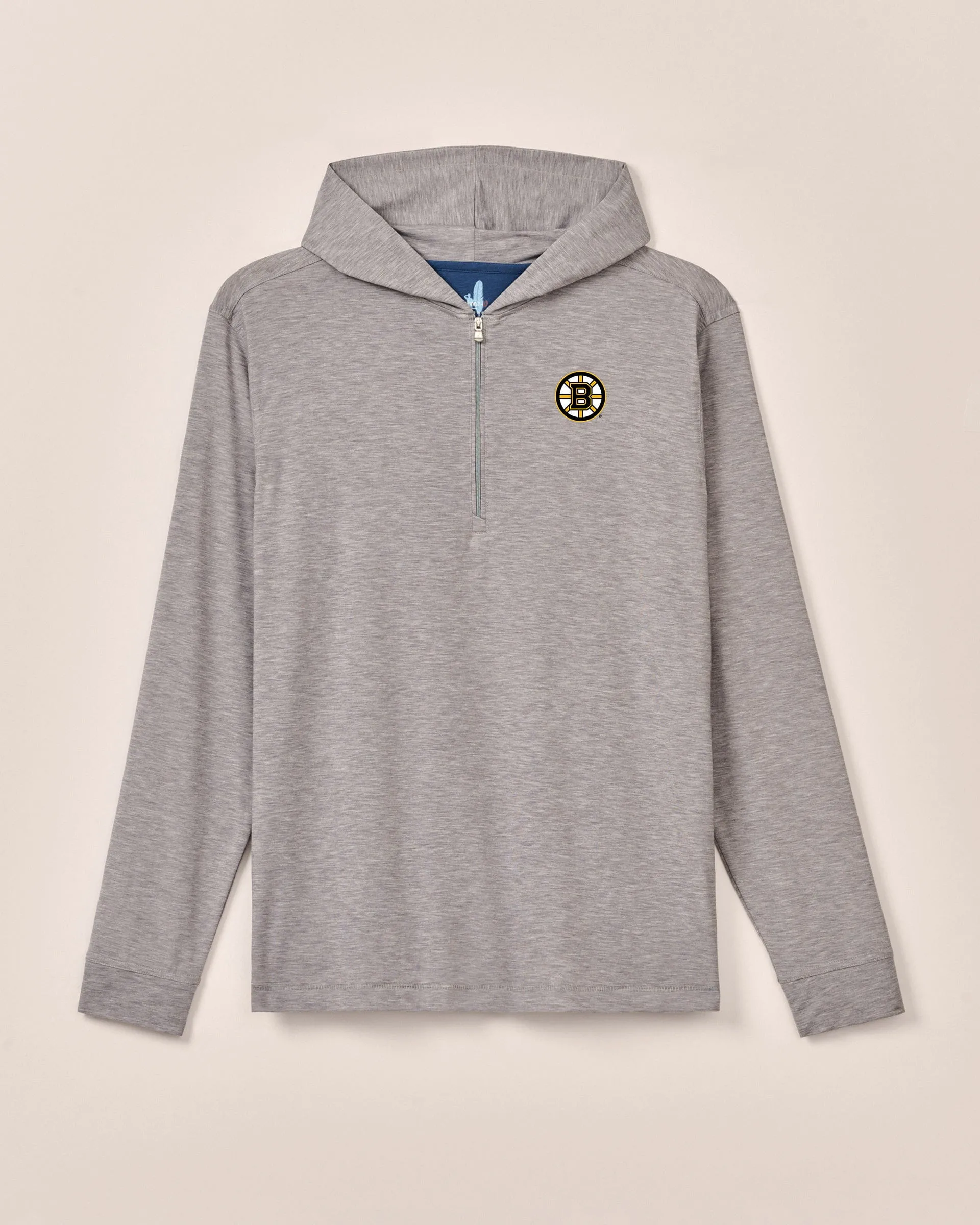 Boston Bruins Welsey Performance 1/4 Zip Hoodie