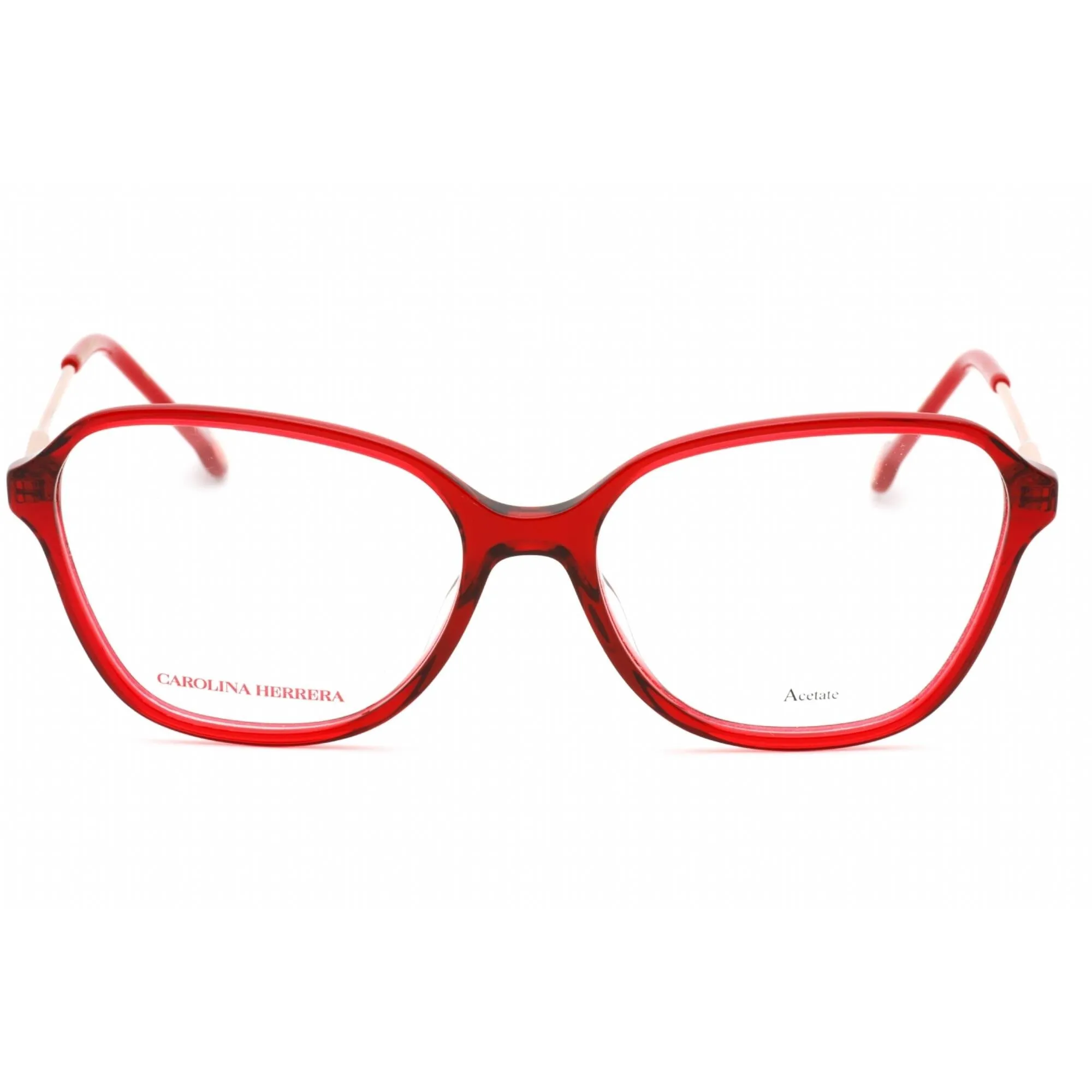 Carolina Herrera Women's Eyeglasses - Red Plastic Butterfly Frame | HER 0117 0C9A
