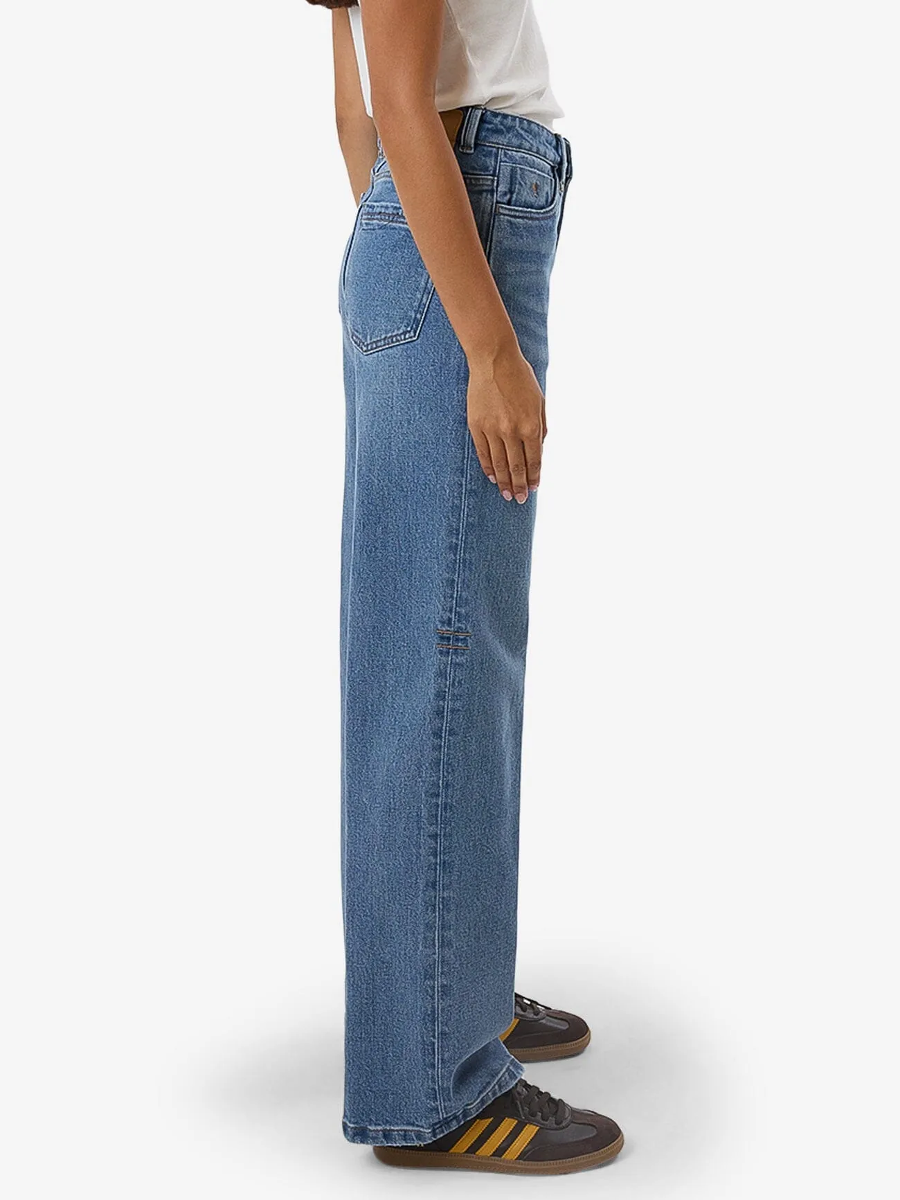 Cherry High Rise Stretch Jean - Dark Dust Blue