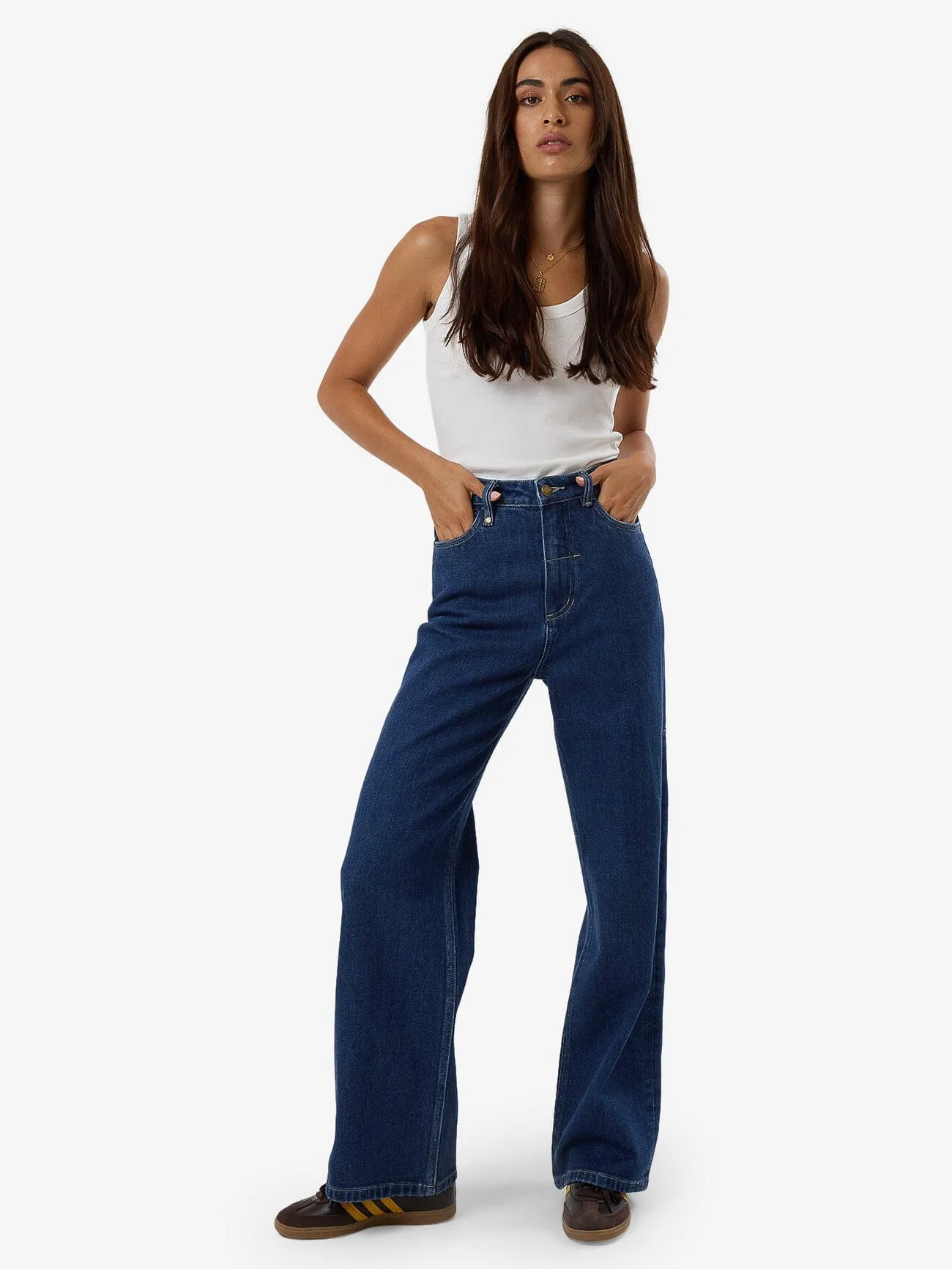 Cherry High Rise Stretch Jean - Union Blue