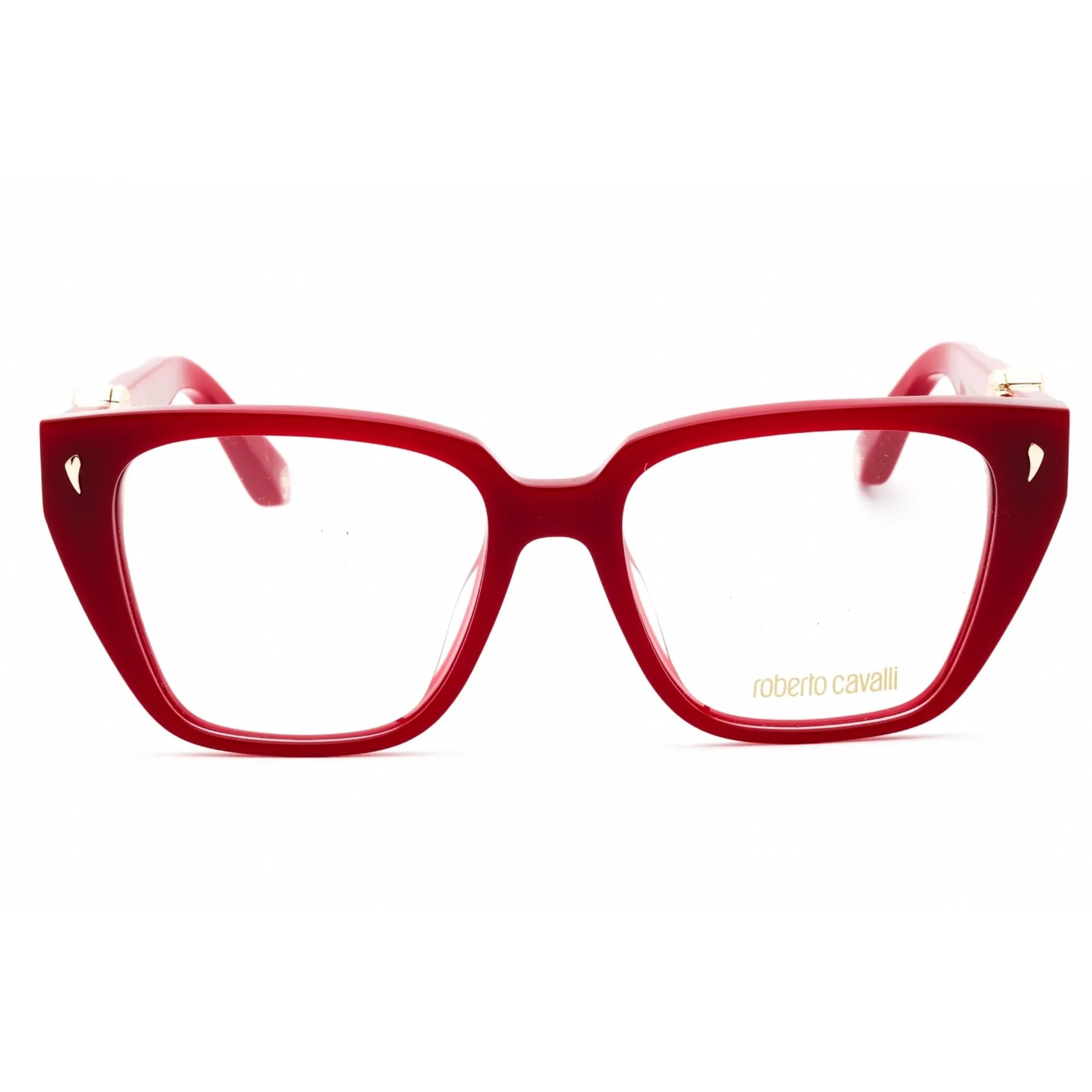 Chopard Women's Eyeglasses - Shiny Full Red Plastic Full Rim Cat Eye | VRC046 09EZ