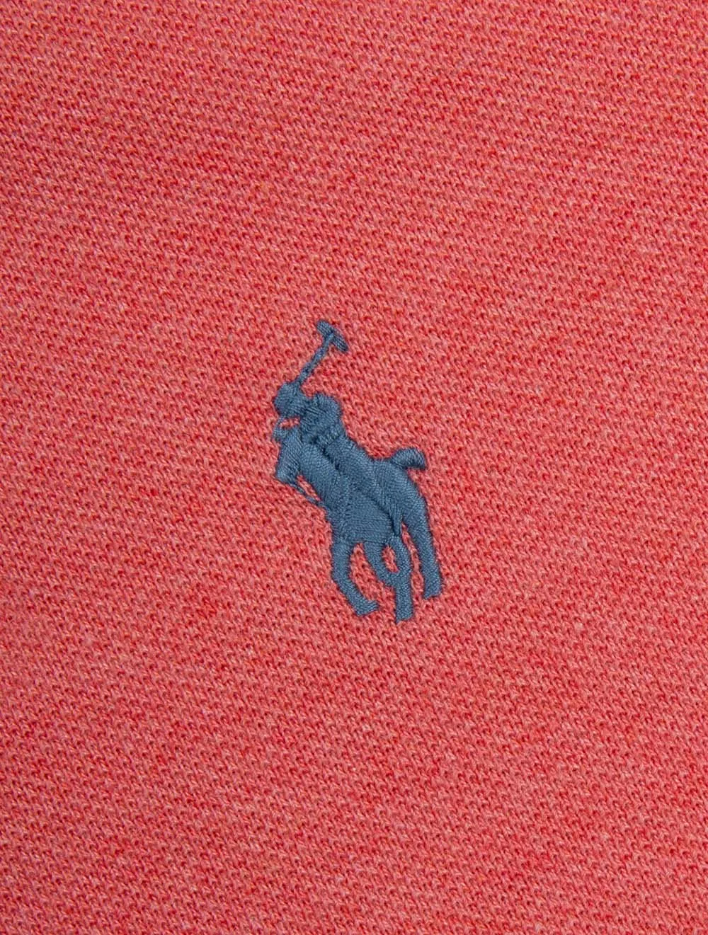 Custom Slim Fit Mesh Polo Shirt Red