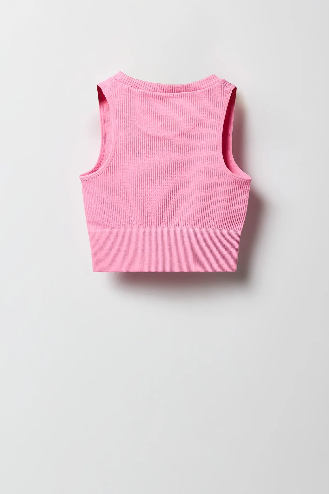 Débardeur Active côtelé sans couture pour fille