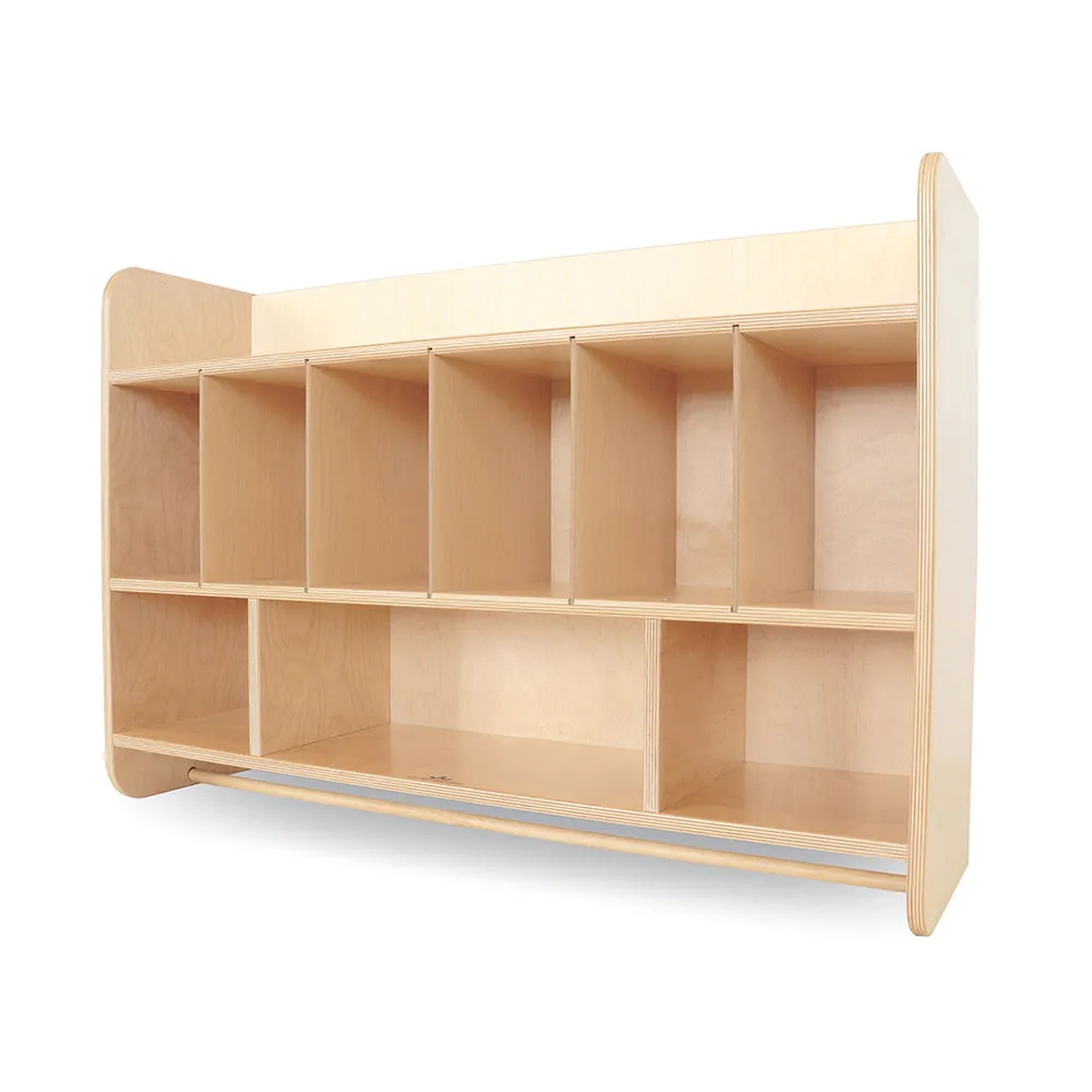 Eco-Friendly Birch Overhead Storage Cabinet for Changing Tables | GreenGuard™ Gold Certified