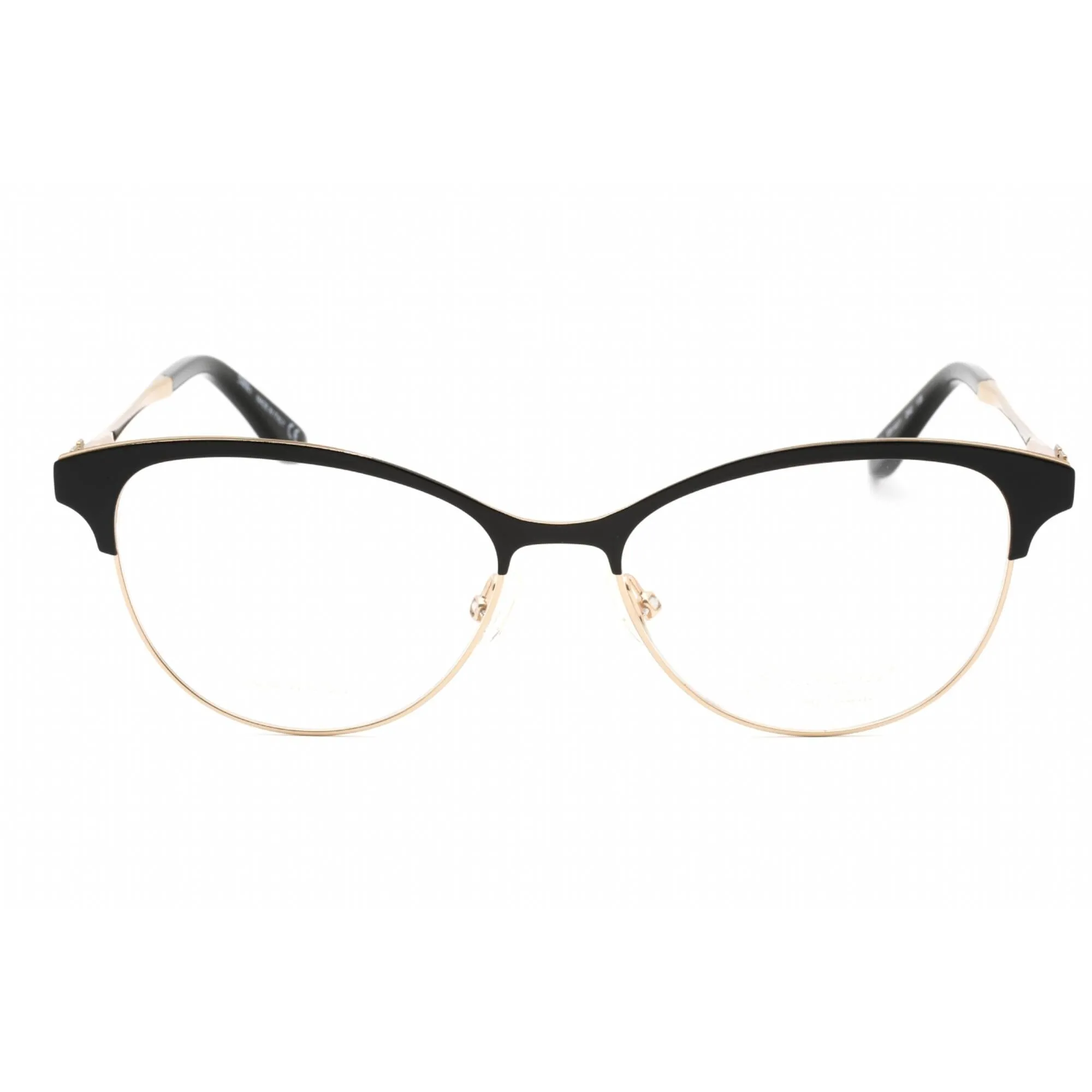 Emozioni Women's Eyeglasses - Black Gold Cat Eye Full Rim Frame | EM 4411 02M2 00