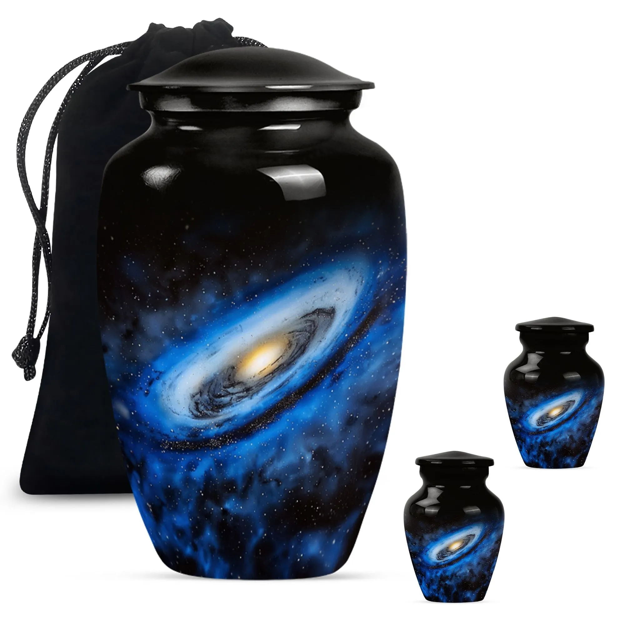 Galaxy Urn for Subtle Commemoration - Large Women's Cremation