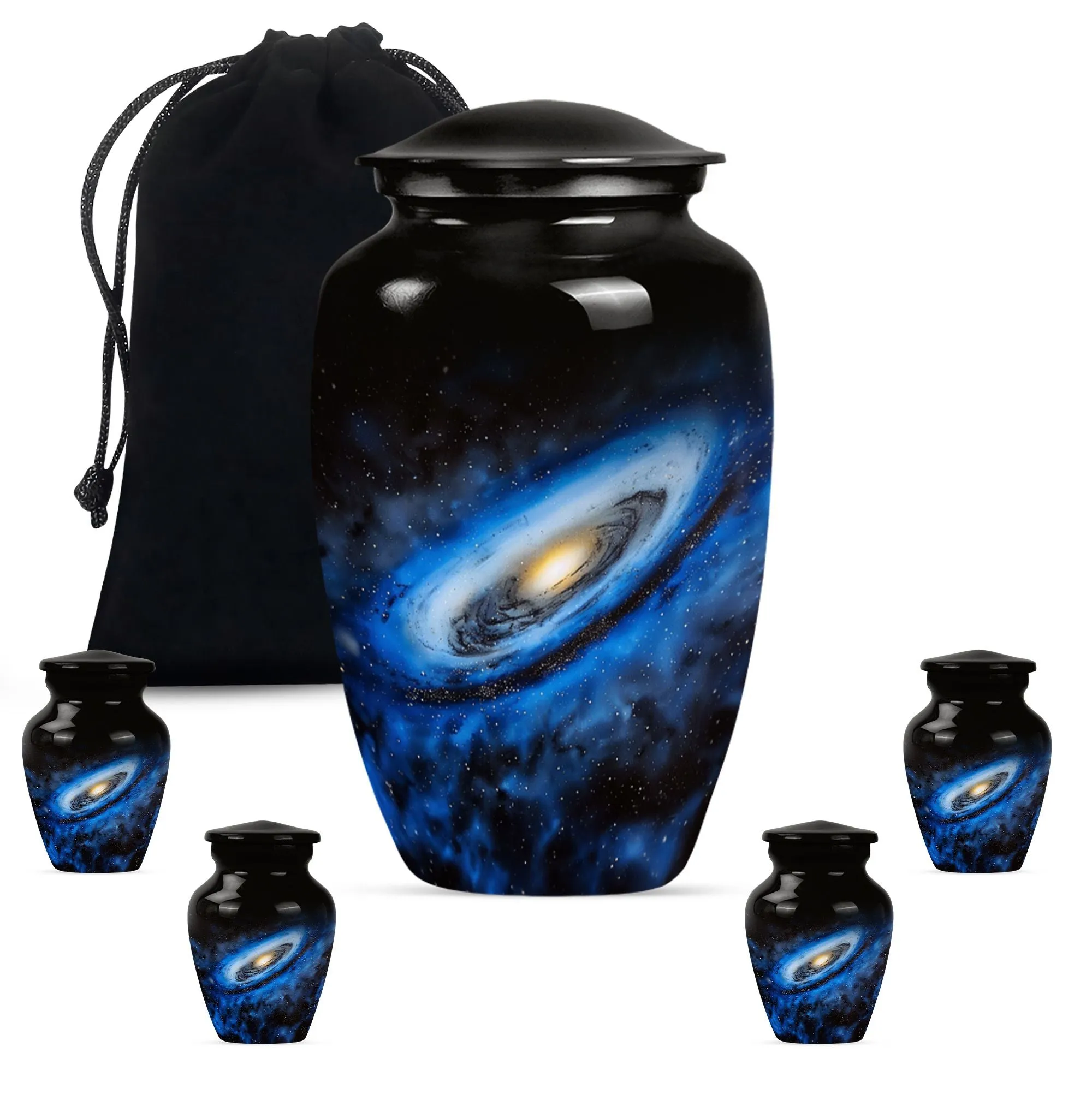 Galaxy Urn for Subtle Commemoration - Large Women's Cremation