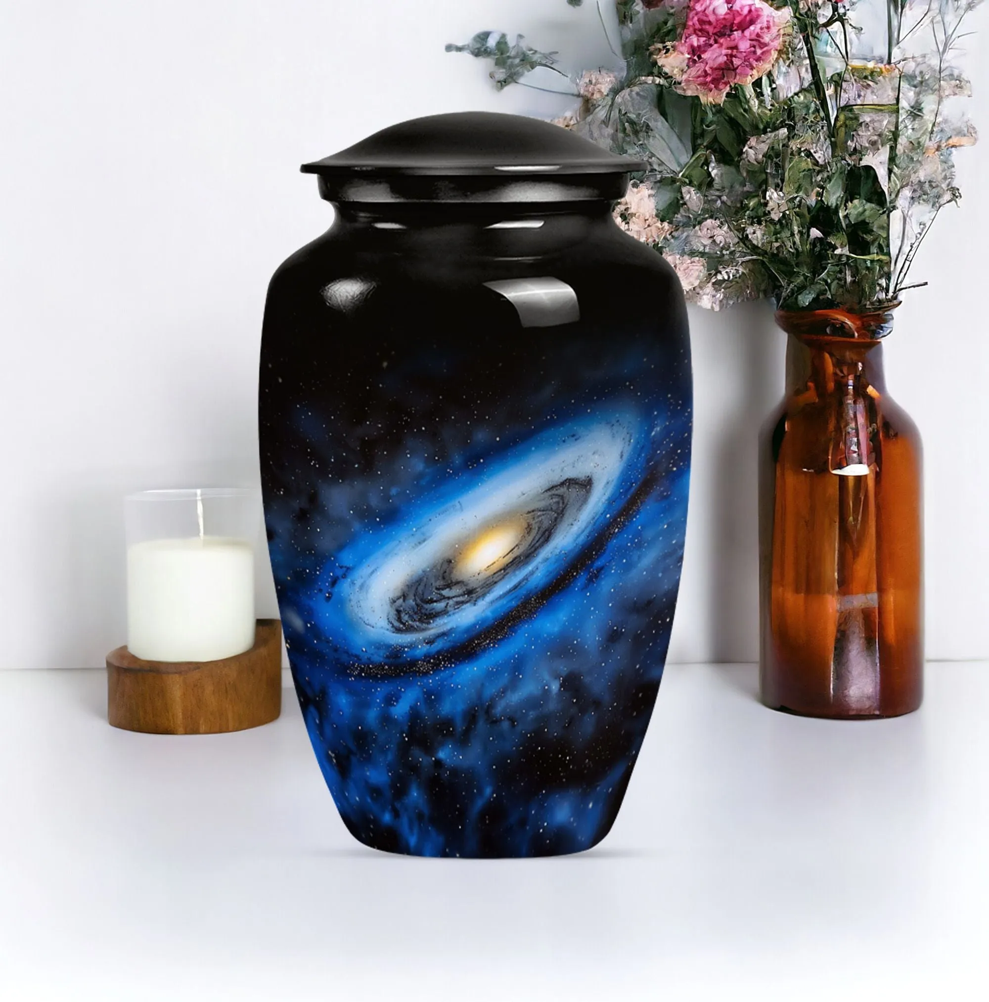 Galaxy Urn for Subtle Commemoration - Large Women's Cremation