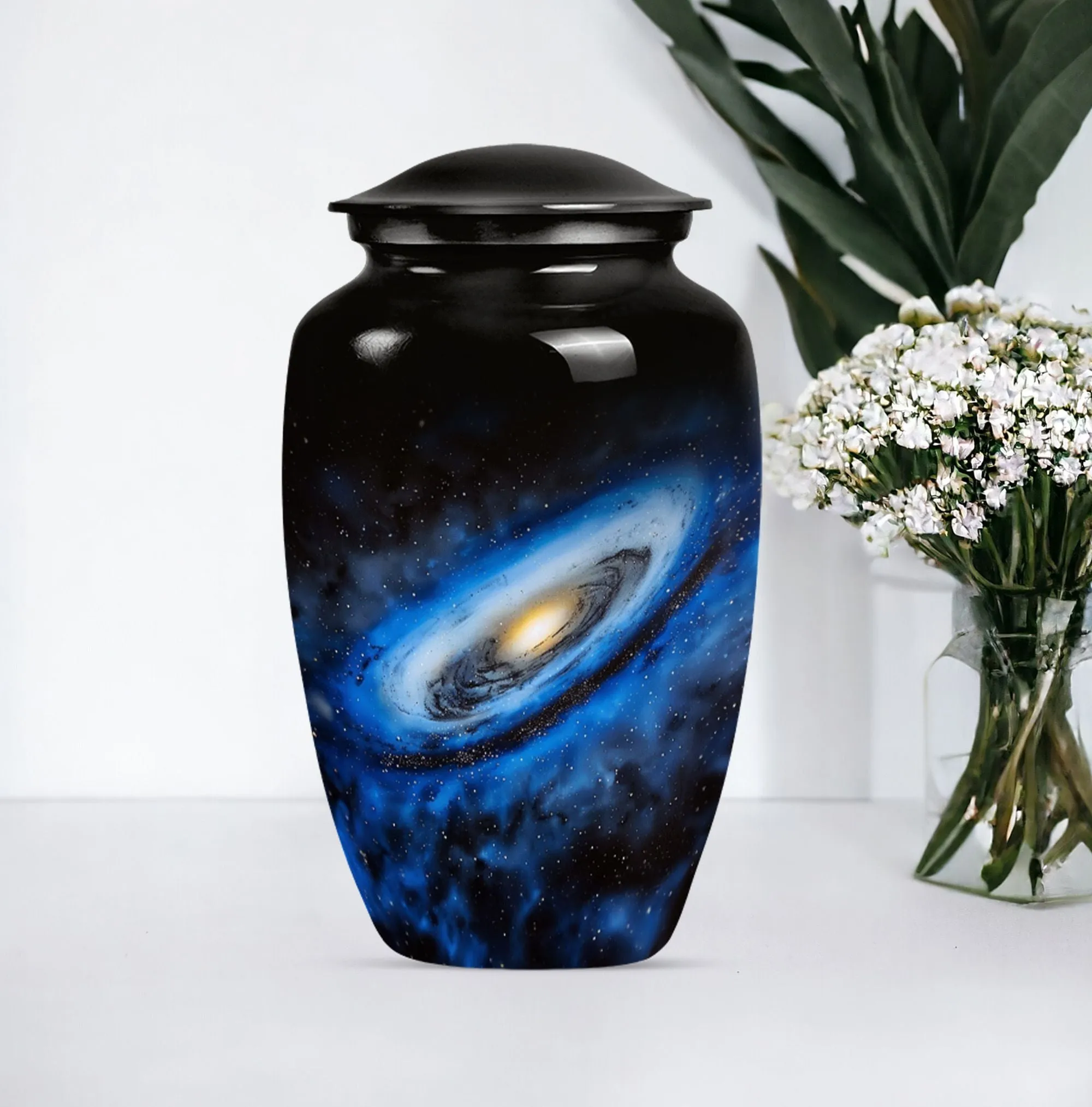 Galaxy Urn for Subtle Commemoration - Large Women's Cremation