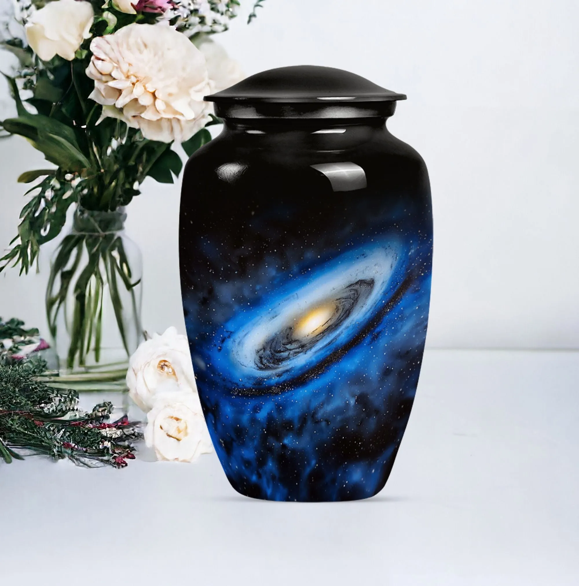 Galaxy Urn for Subtle Commemoration - Large Women's Cremation