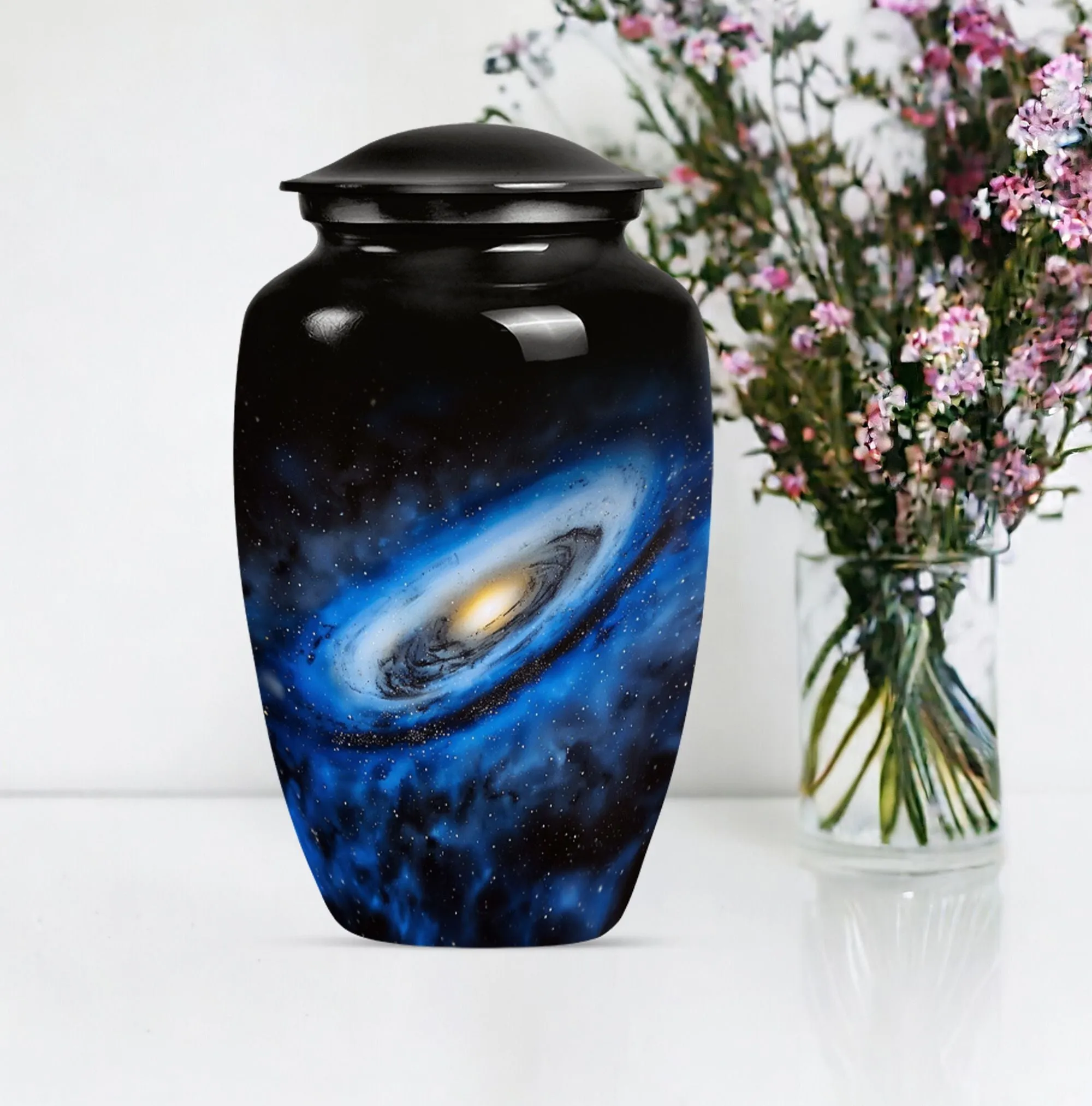 Galaxy Urn for Subtle Commemoration - Large Women's Cremation