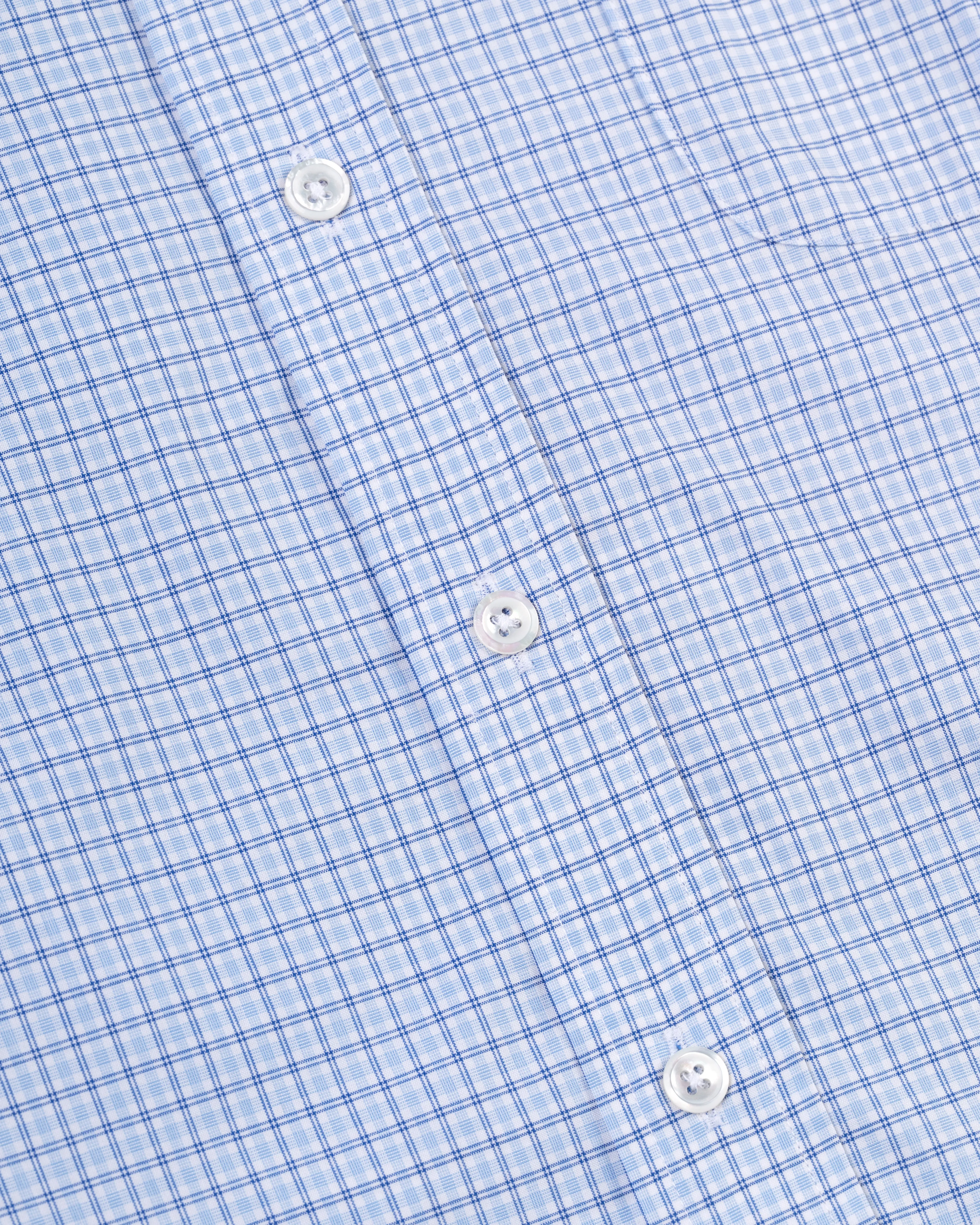 GOLD LABEL DRESS SHIRT - BLUE CHECK