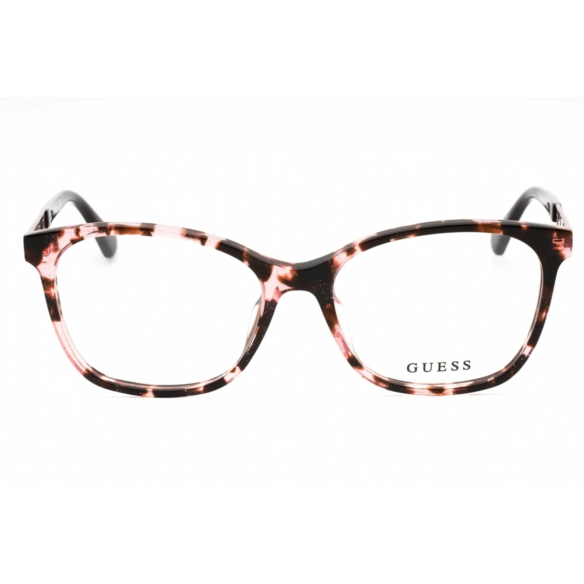 Guess Women's Eyeglasses - Rosa Plastic Cat Eye Frame Clear Demo Lens | GU2743 074
