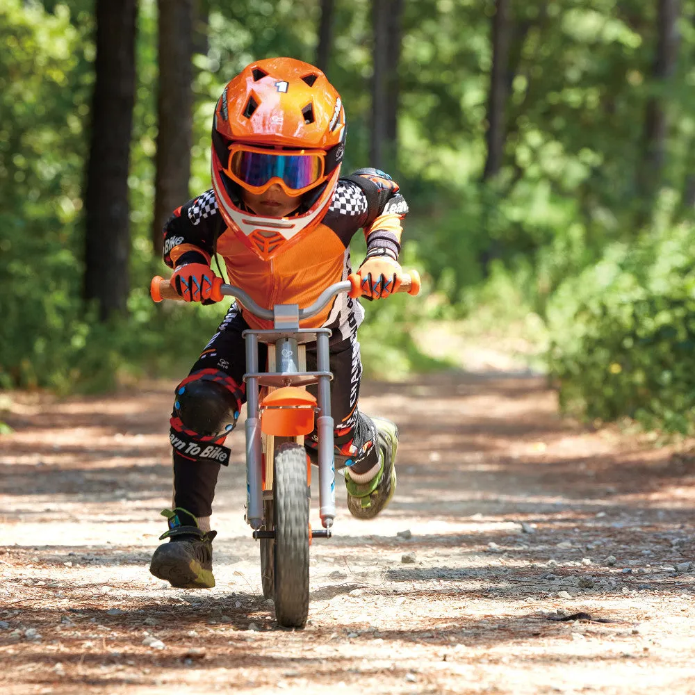Hape Sports Rider Safety Helmet - Full Face - Vibrant Orange