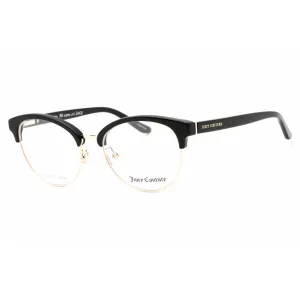 Juicy Couture Women's Eyeglasses - Black Cat Eye Shape Full Rim Frame | JU 224 0807 00