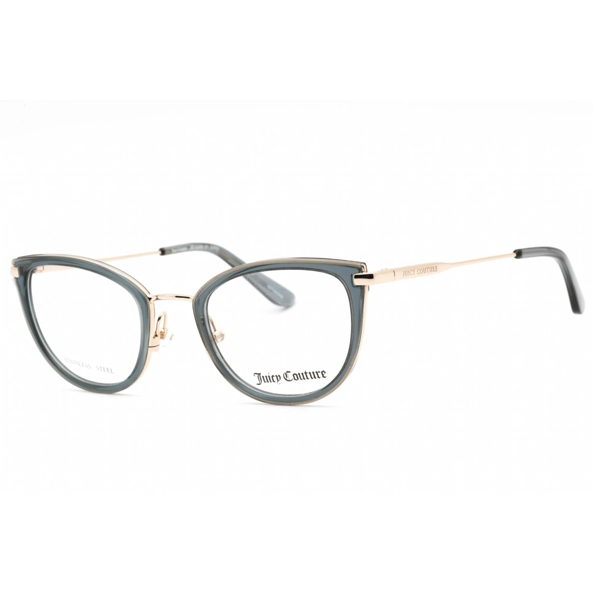 Juicy Couture Women's Eyeglasses - Crystal Grey Cat Eye Metal Frame | JU 226/G 063M 00