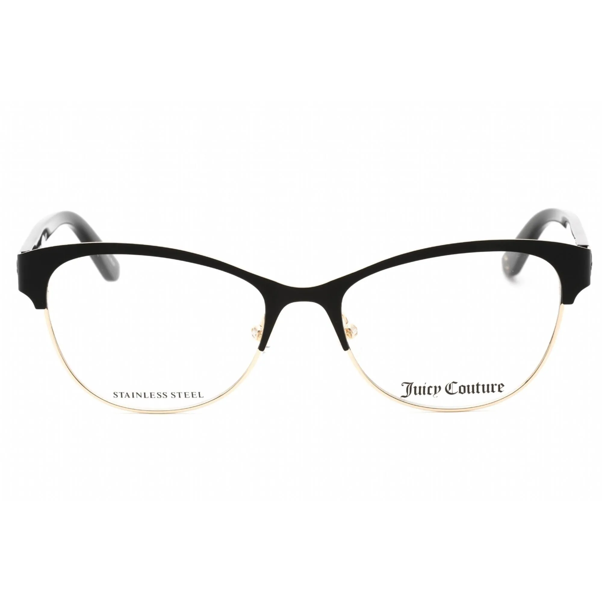 Juicy Couture Women's Eyeglasses - Matte Black Metal Cat Eye Frame | JU 216/G 0003 00