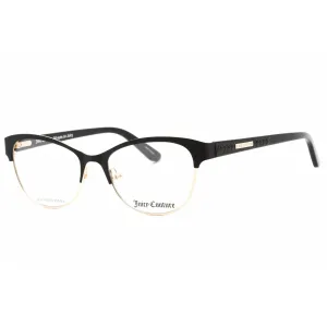 Juicy Couture Women's Eyeglasses - Matte Black Metal Cat Eye Frame | JU 216/G 0003 00