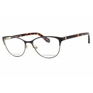 Kate Spade Women's Eyeglasses - Havana Metal Cat Eye Full Rim Frame | HADLEE 0086 00