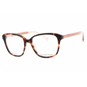 Kate Spade Women's Eyeglasses - Havana Plastic Cat Eye Shape Frame | ACERRA 0086 00