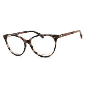 Kate Spade Women's Eyeglasses - Havana Plastic Full Rim Cat Eye Frame | THEA 0086 00