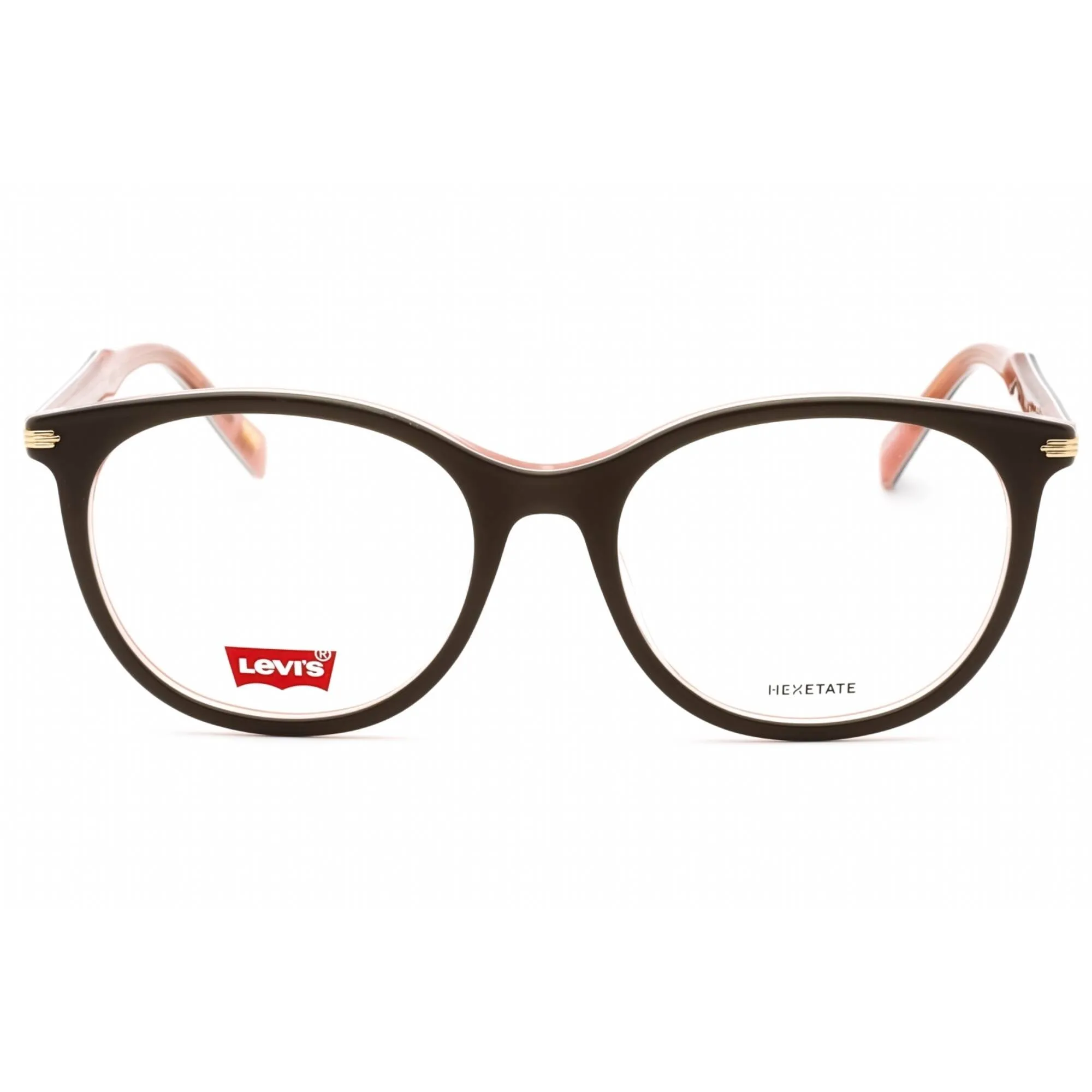 Levi's Women's Eyeglasses - Green Pink Cat Eye Full Rim Frame | LV 5032 0IWB 00