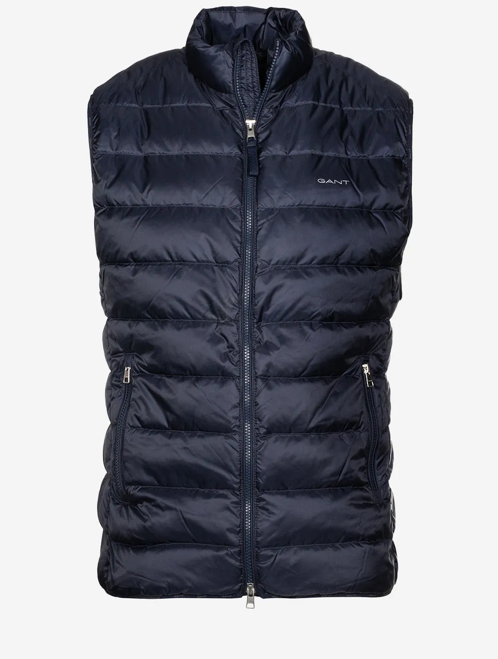 Light Down Vest Gilet Evening Blue